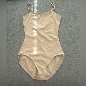 Capezio nude leotard